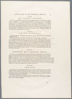 KG 14537
<br/>
Titelblad en beschrijvende tekst bij bundel reproductiegrafiek
<br/>
<em>Imprimerie Royale</em>